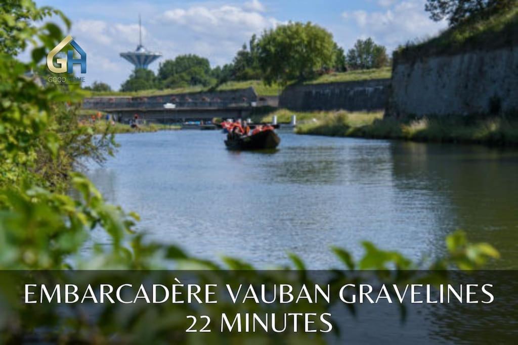 *Villa Marine*La Vigie - Duplex Coudekerque-Branche Kültér fotó
