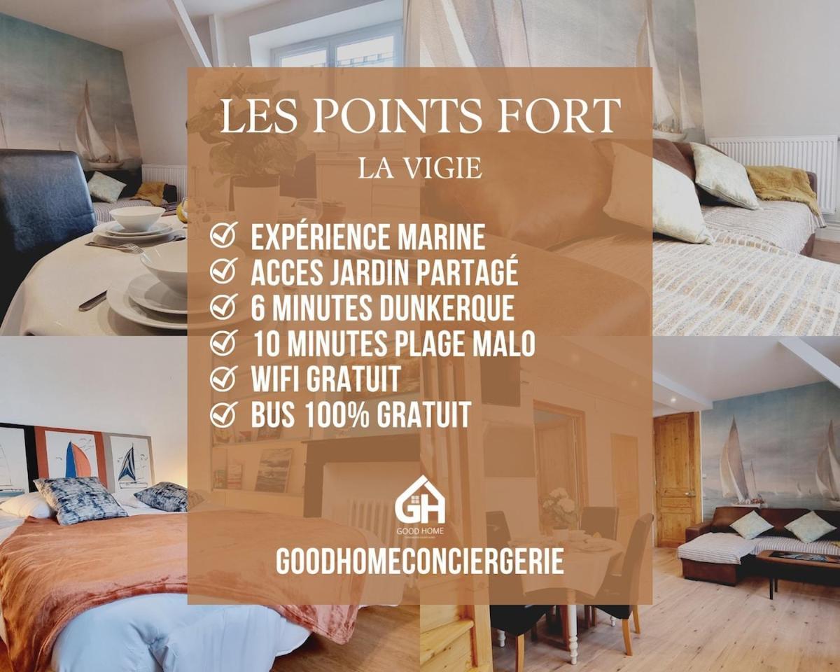 *Villa Marine*La Vigie - Duplex Coudekerque-Branche Kültér fotó